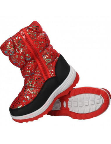 Cizme fashion, rosii, pentru fetite