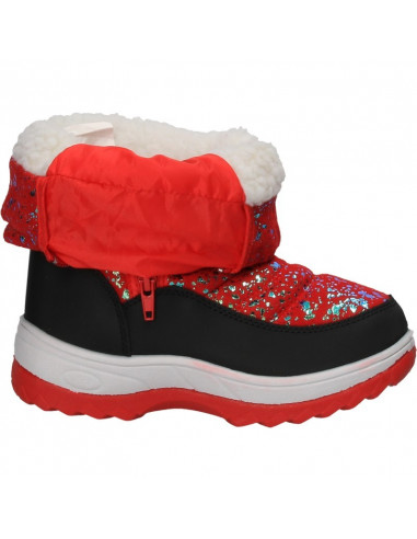 Cizme fashion, rosii, pentru fetite
