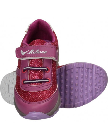 Pantofi fashion, fucsia, pentru fete