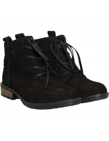 Ghete fashion, toc mic, piele naturala