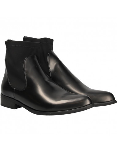 Ghete elegante, negre, pentru femei