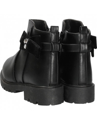 Ghete elegante, negre, pentru fetite