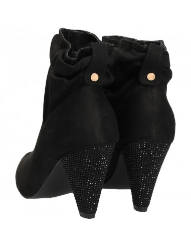 Botine ascutite, din material textil