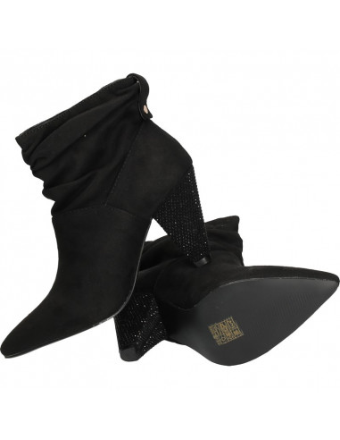 Botine ascutite, din material textil