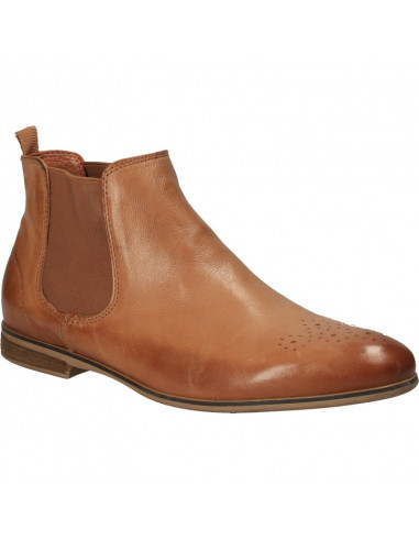 Ghete dama, stil Oxford, slip on, din piele