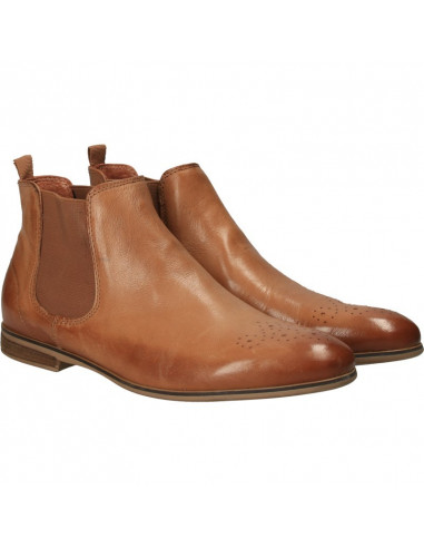 Ghete dama, stil Oxford, slip on, din piele