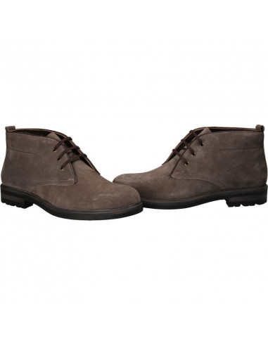 Ghete elegante, barbatesti, piele velur