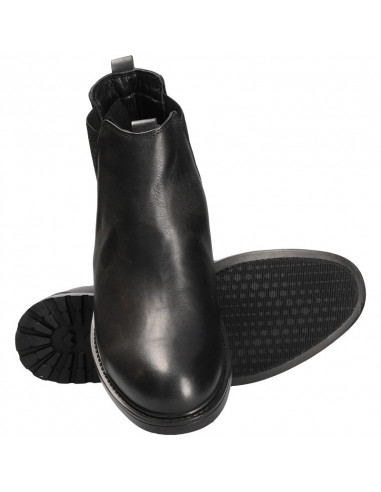 Cizme scurte, barbati, slip on, piele naturala