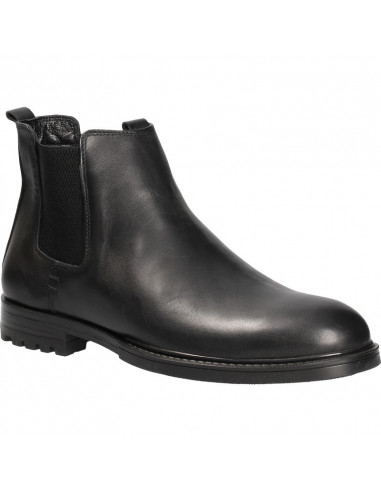 Cizme scurte, barbati, slip on, piele naturala