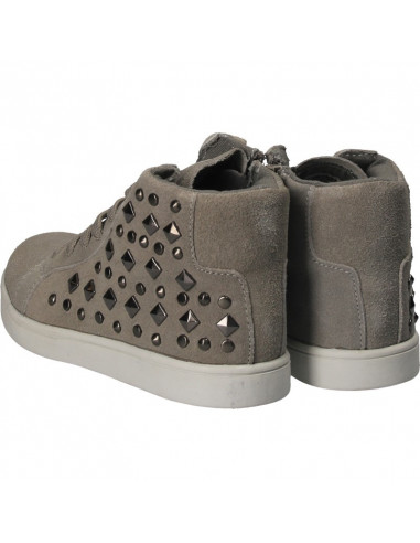 Ghete fete casual, cu tinte gri