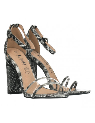 Sandale trendy, cu toc inalt block