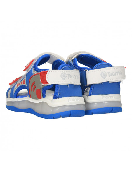 Sandale baieti, stil sport, cu scai