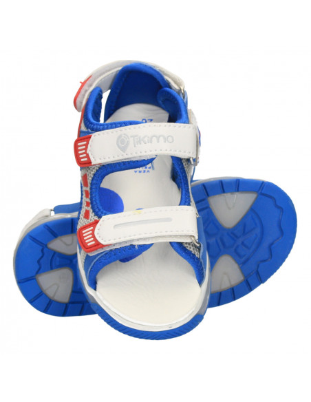 Sandale baieti, stil sport, cu scai