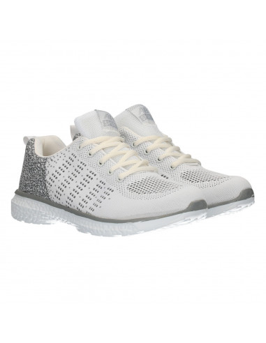 Pantofi sport, albi, de sala, pentru barbati