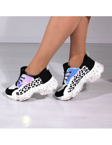 Sneakers pantera, talpa groasa
