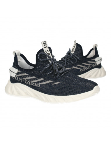 Sneakers barbati, slip on, culoare gri