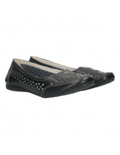 Pantofi femei, piele, de vara, perforati 2