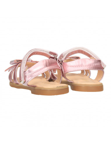 Sandale roz, cu funda glami, pentru fete