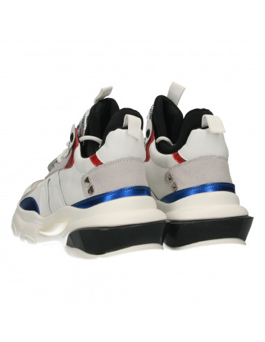Sneakers femei, stil urban, culoarea alba