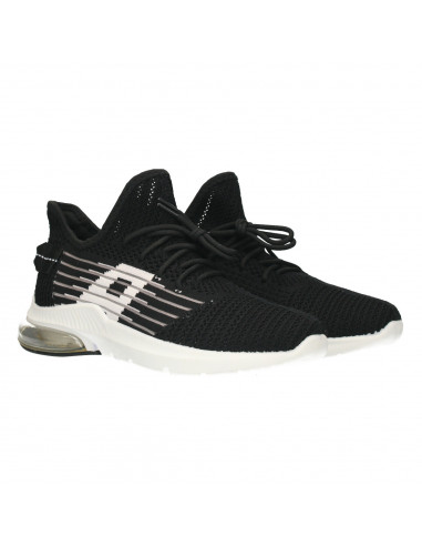 Pantofi sport femei, negri, slip on