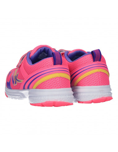Pantofi sport, roz, cu scai, pentru fetite