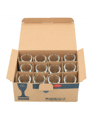 Pahare sticla 1.7 ml, set 12
