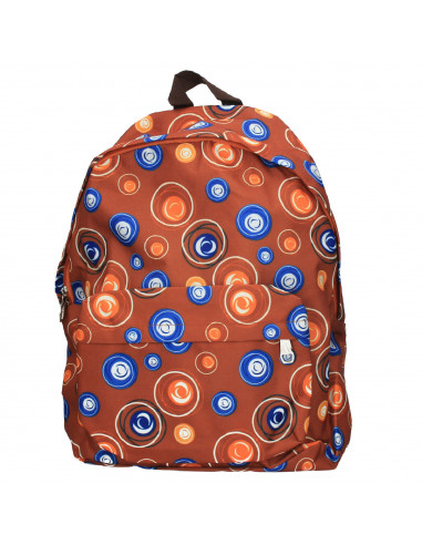 Rucsac dama, model modern, maro deschis