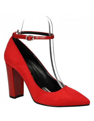 Pantofi de dama, eleganti, cu toc robust