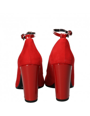 Pantofi de dama, eleganti, cu toc robust