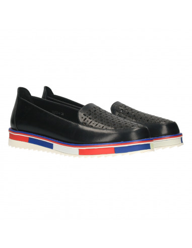 Pantofi moderni, dama, talpa alba