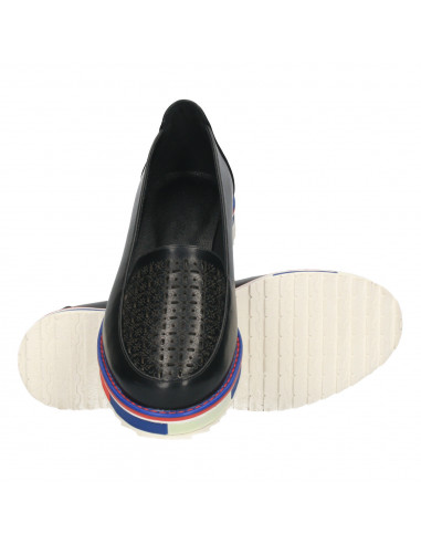 Pantofi moderni, dama, talpa alba