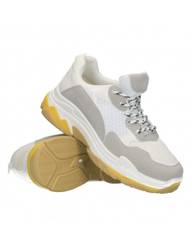 Pantofi sport, albi, pentru femei