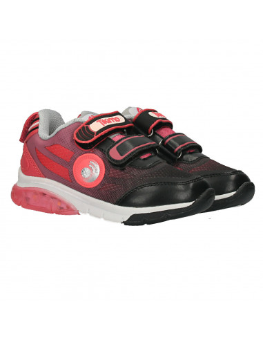 Pantofi sport, negru cu roz