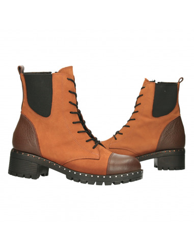 Ghete dama, piele naturala, model urban