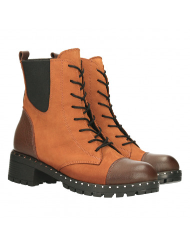 Ghete dama, piele naturala, model urban