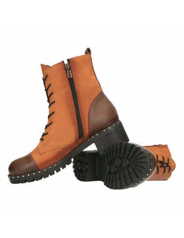 Ghete dama, piele naturala, model urban