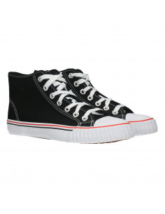 Bascheti moderni, barbatesti, canvas negru 2