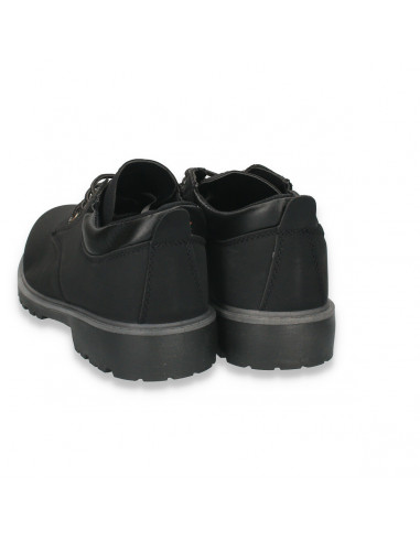 Pantofi barbati, model clasic, negru, din piele eco