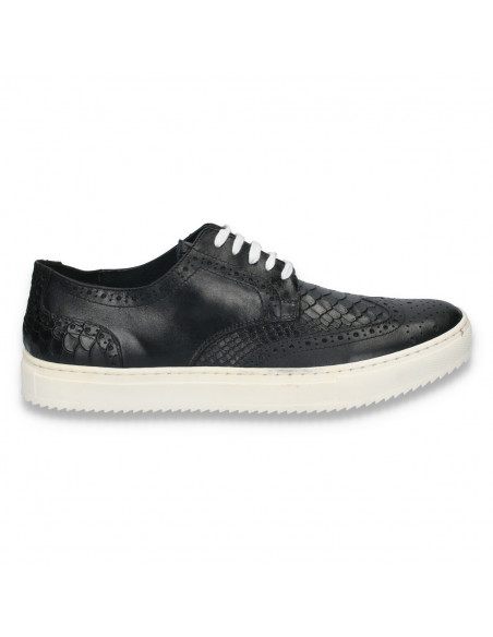 Pantofi casual barbati, din piele, stil Oxford - W64