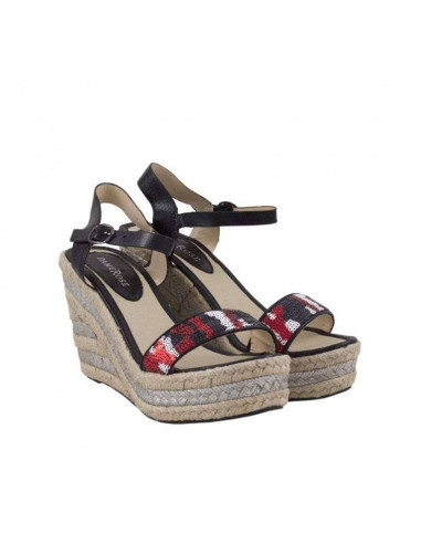 Sandale dama casual negru marca Dame Rose VGFE1209N.MS