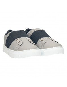 Pantofi sport copii, gri cu negru - W179 2