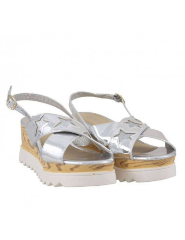 Sandale glamour, cu talpa groasa