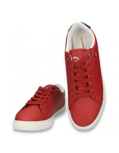 Sneakers pentru barbati, casual, Bordeaux - W502