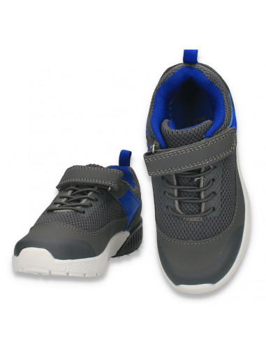 Incaltaminte sport, pentru baieti, gri-albastru - W537