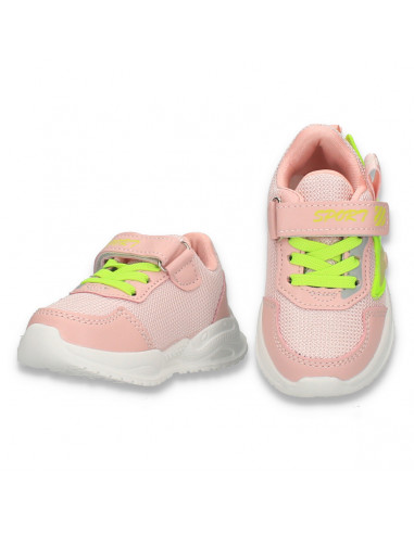 Pantofi sport pentru fetite, roz - W691