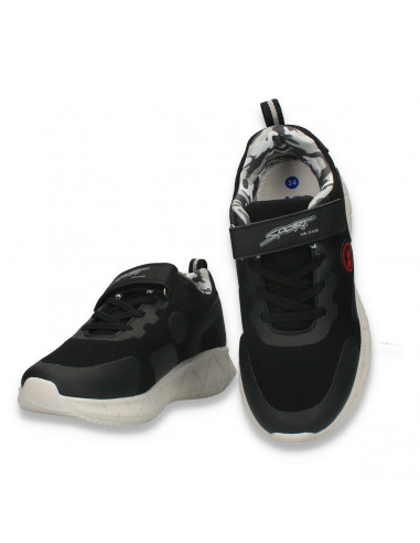 Pantofi sport pentru baieti, negri - W761