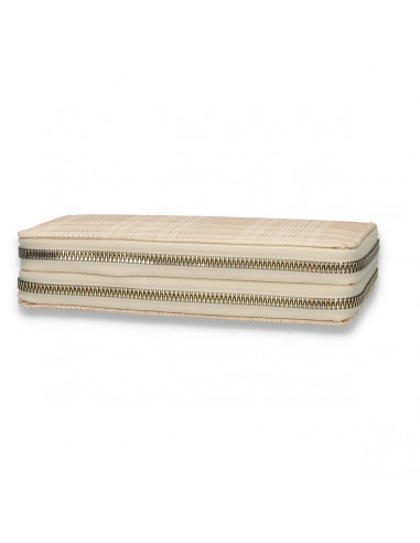 Portmoneu dama, din piele eco, bej - M442