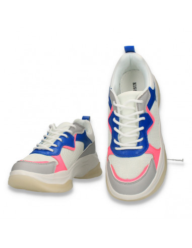 Pantofi sport-casual pentru femei, alb - W960