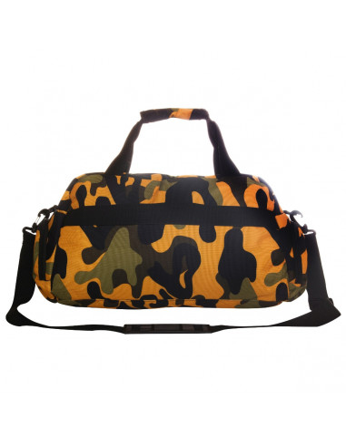 ELLA ICON GEANTA VOIAJ ORANGE KAKI CU PORTOCALIU 46X16X23 CM - M602