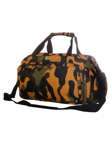 ELLA ICON GEANTA VOIAJ ORANGE KAKI CU PORTOCALIU 46X16X23 CM - M602